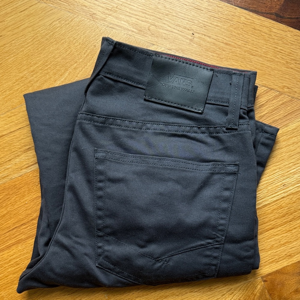 Vans Men's Dark Gray Slim Jeans Size 30/31